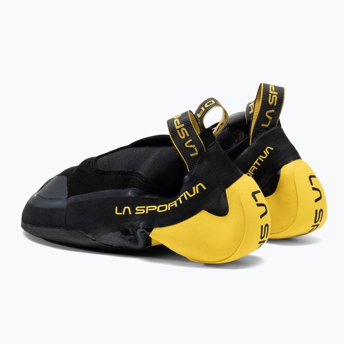 La Sportiva Cobra 4.99 pantof de alpinism negru/galben 20Y999100 3