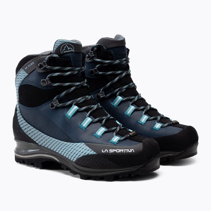Cizme de trekking pentru femei La Sportiva Trango TRK Leather GTX albastru 11Z618621 4