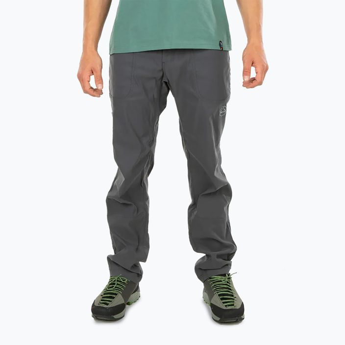 Pantaloni de alpinism pentru bărbați La Sportiva Talus carbon/negru