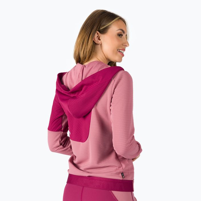 Jachetă de trekking pentru femei La Sportiva Mood Hoody roz O65405502_L 3