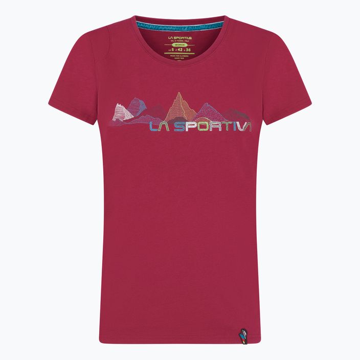 La Sportiva Peaks tricou de trekking pentru femei roșu O18502502