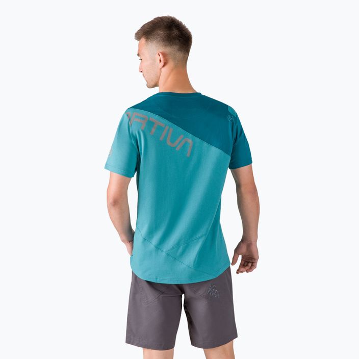 Tricou de alpinism pentru bărbați La Sportiva Float albastru N00624623 3