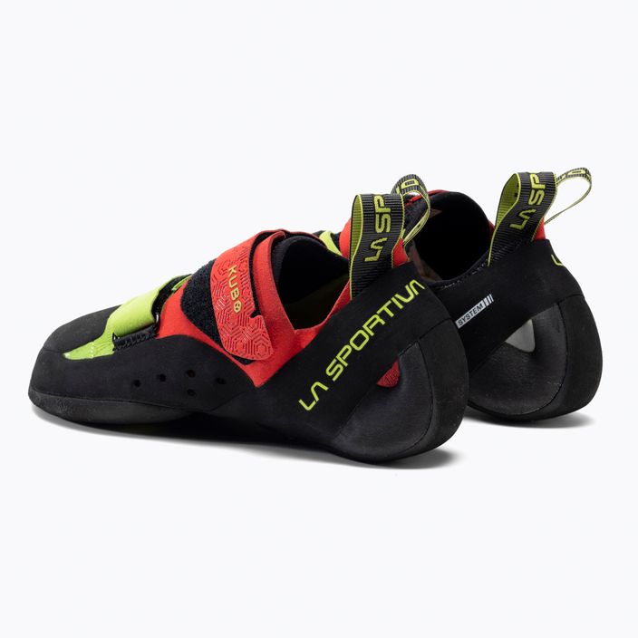 Pantofi de alpinism pentru bărbați La Sportiva Kubo negru/roșu 30H314720 3