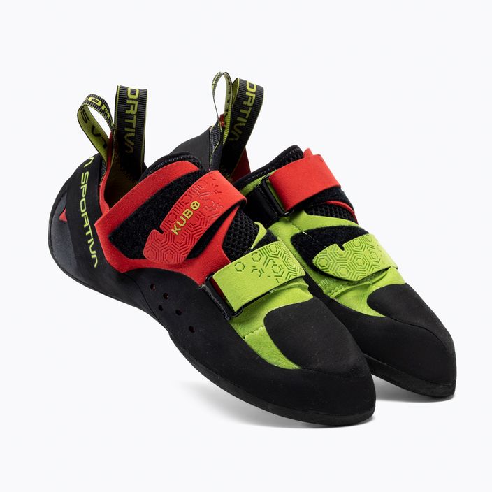 Pantofi de alpinism pentru bărbați La Sportiva Kubo negru/roșu 30H314720 4