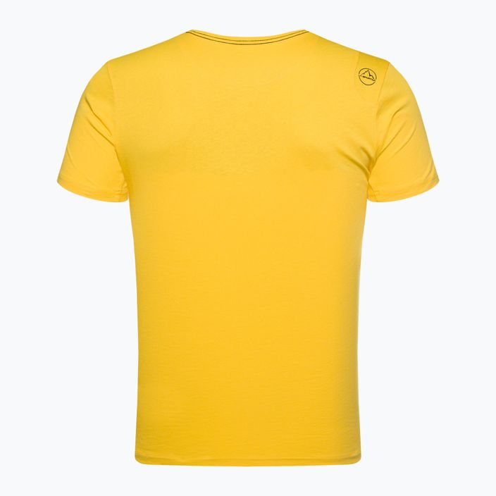 La Sportiva cămașă de alpinism pentru bărbați Mic dejun galben H32100100 2