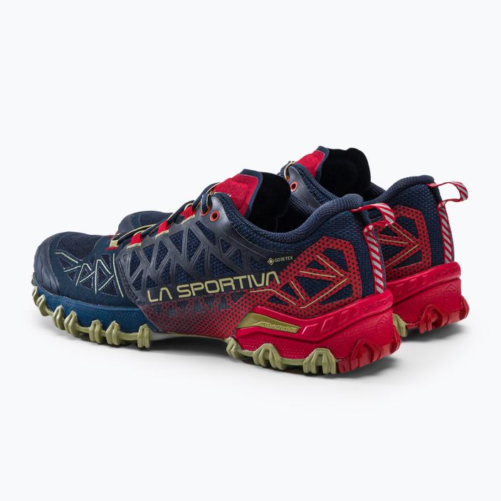 La Sportiva Bushido II GTX pantofi de alergare pentru bărbați albastru marin și roșu 46Y629317 3