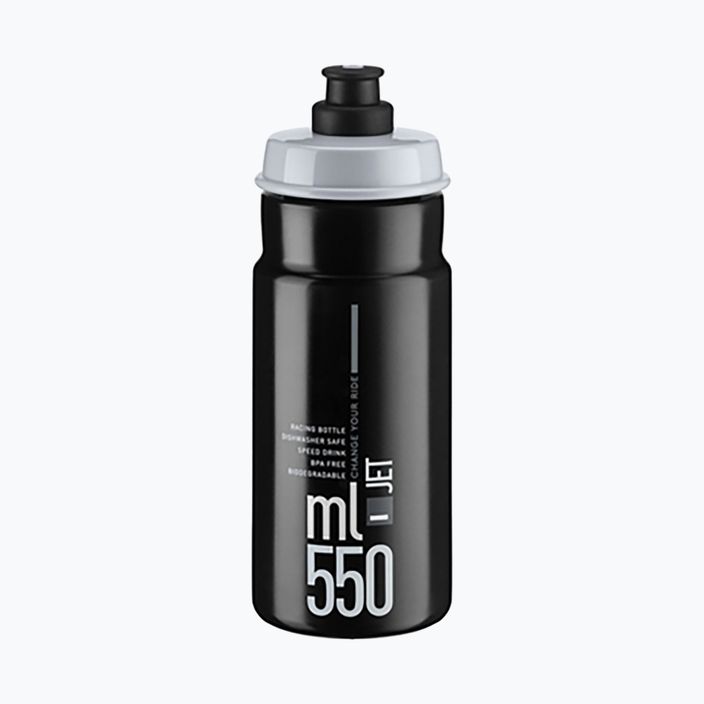 Elite Jet 550 ml negru/gri cu logo-ul Elite Jet