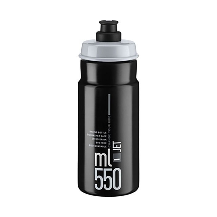 Elite Jet 550 ml negru/gri cu logo-ul Elite Jet 2