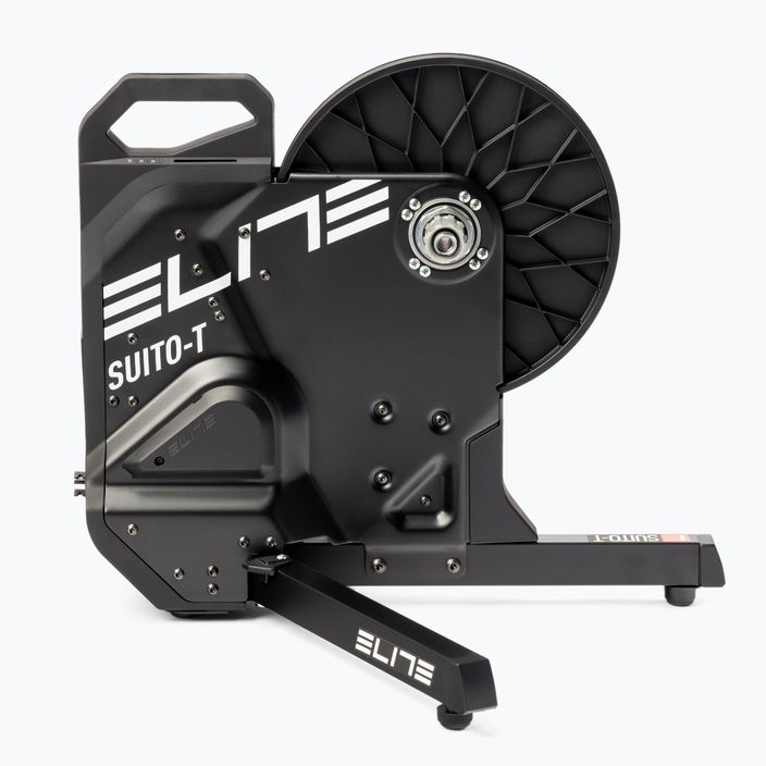 Trainer de bicicletă Elite Suito-T Trainer With Riser Block Without Case, negru, EL0191004 2