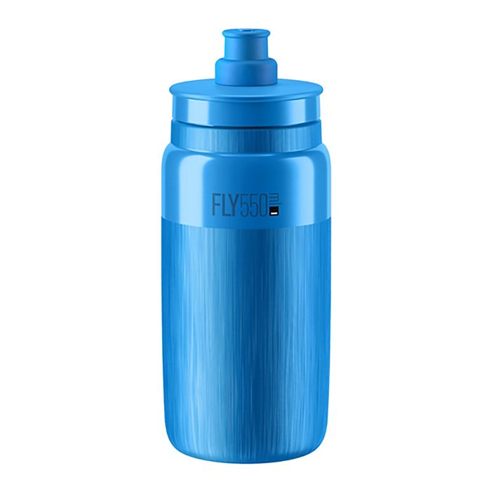 Bidon de biciletă Elite FLY Tex 550 ml blue/grey logo blue/grey logo 2