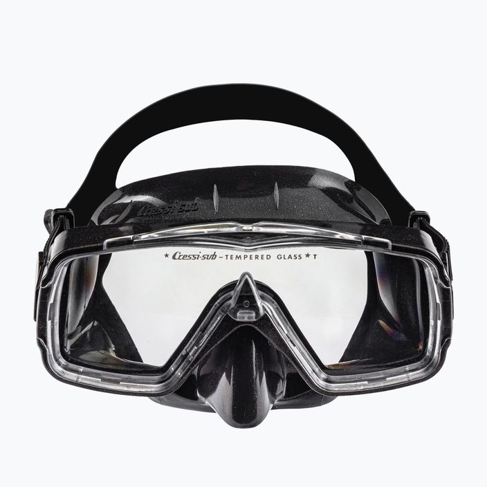 Mască de snorkeling Cressi Sirena neagră DN202000 2