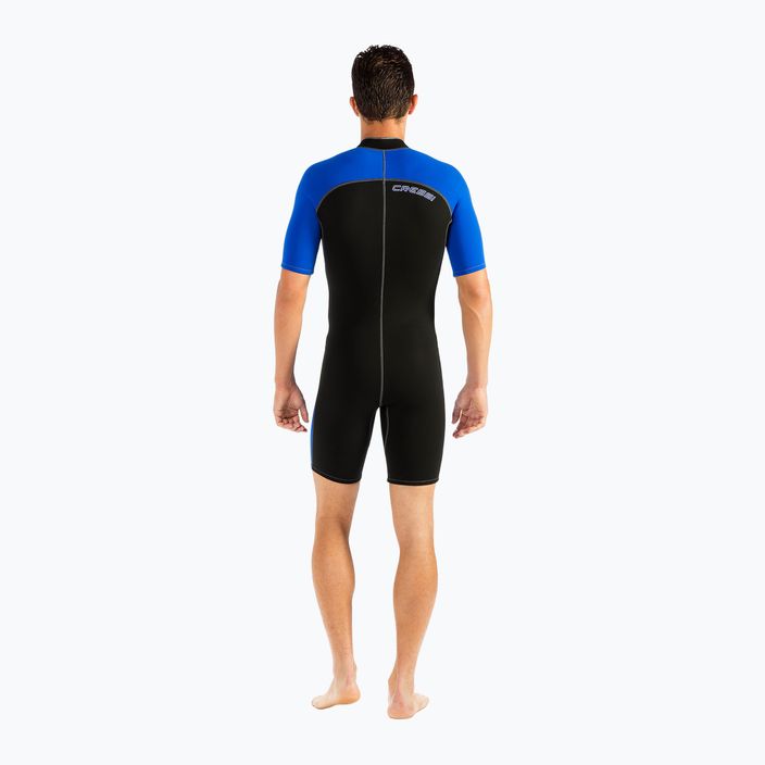 Costum de scufundări pentru bărbați Cressi Lido 2 mm negru-albastru LV455003 2