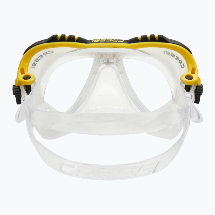 Mască de scafandru galbenă Cressi Matrix DS301010 5