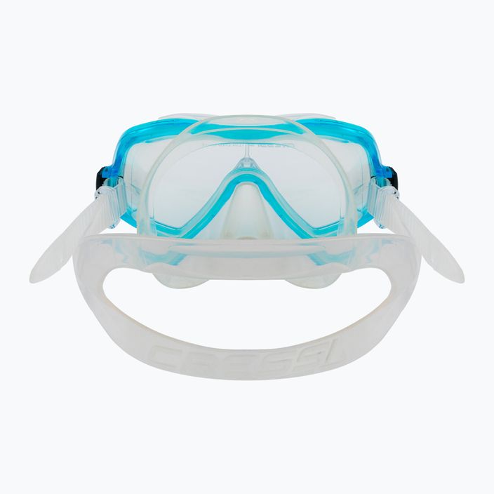 Cressi Rondinella Kid Set de scufundări pentru copii Mască + snorkel + aripioare albastru CA189231 9