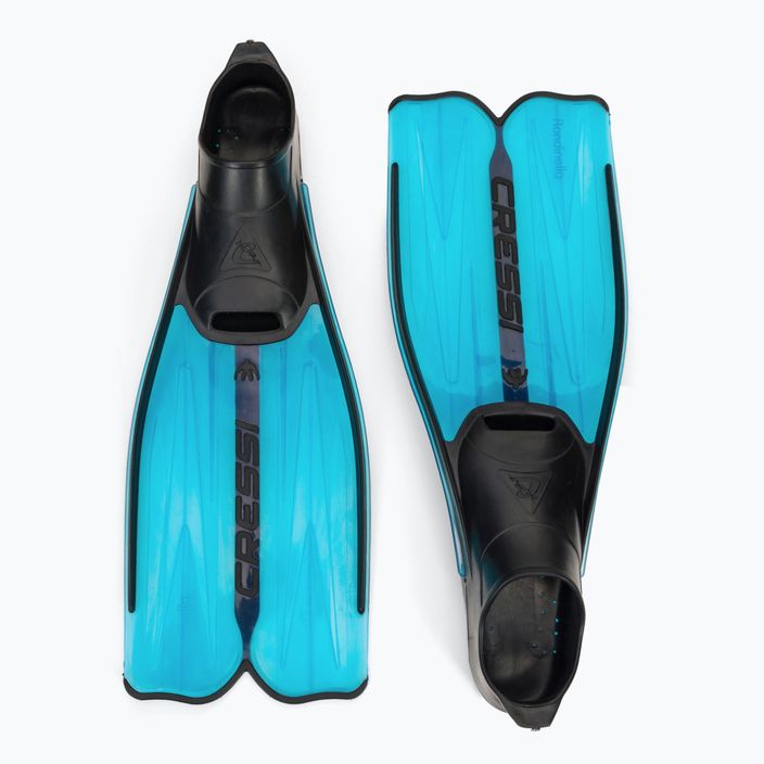 Cressi Rondinella Kid Dive set Mască + snorkel + aripioare albastru CA189235 3