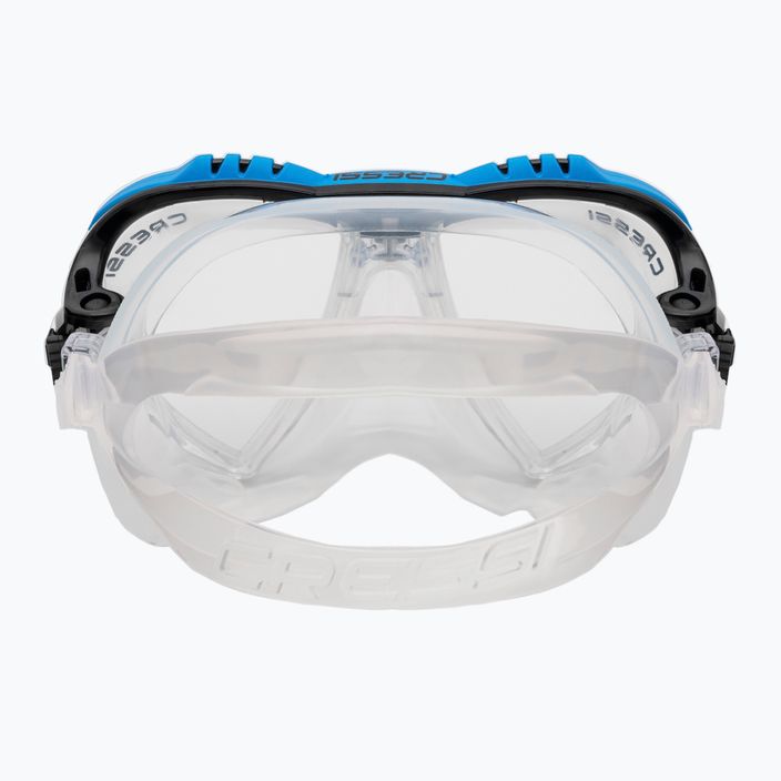 Set de scufundări Cressi Matrix + mască Gamma + snorkel albastru DS302501 5