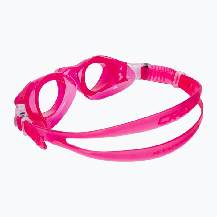 Ochelari de înot pentru copii Cressi King Crab roz DE202240 4