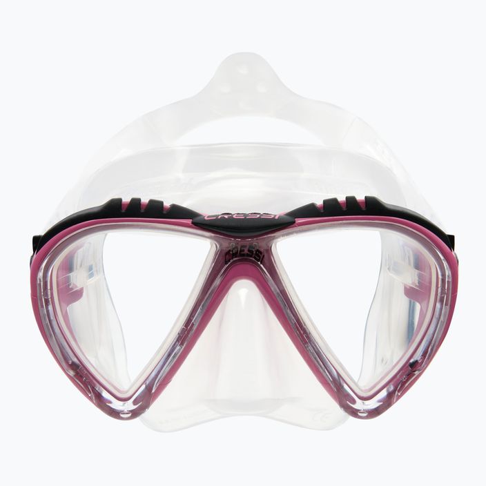 Mască de scafandru roz Cressi Lince DS311040 2