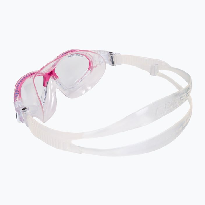 Masca de înot pentru copii Cressi Mini Cobra Pink DE202040 4