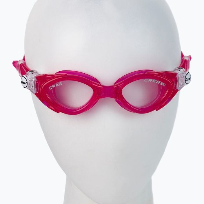 Ochelari de înot pentru copii Cressi Crab roz DE203140 2