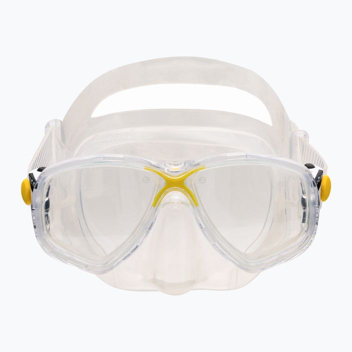 Set de scufundări Cressi Marea + mască Gamma + snorkel galben/colorat DM1000051 2