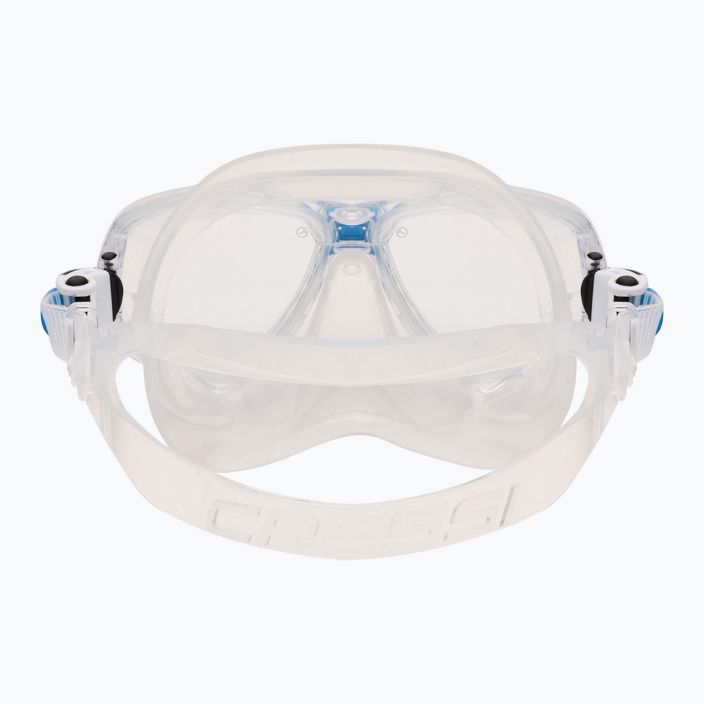 Set de scufundări Cressi Marea + mască Gamma + snorkel albastru/incolor DM1000052 5