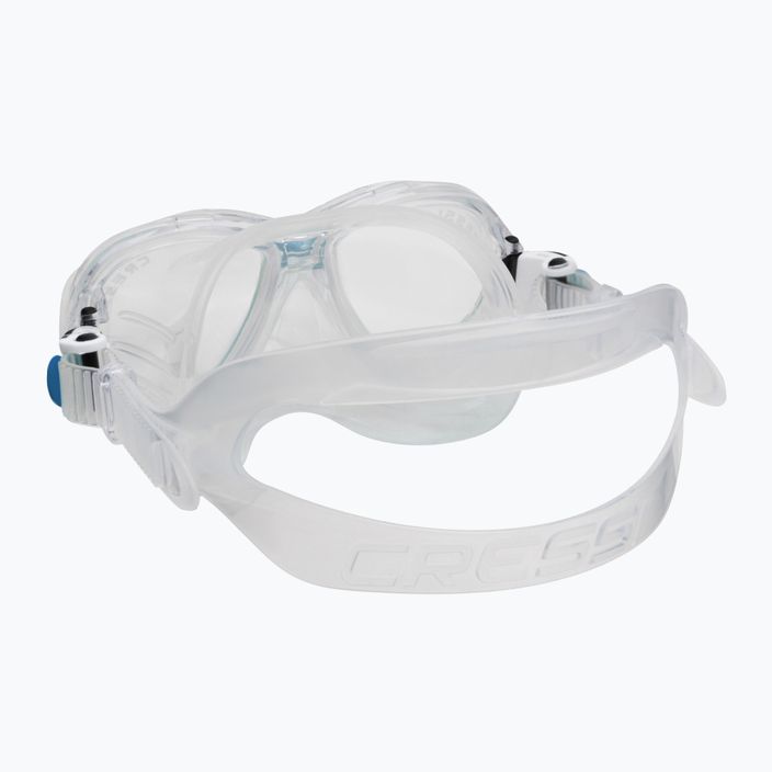 Cressi Marea Top pentru copii set de snorkel mască + snorkel albastru transparent DM1000062 4