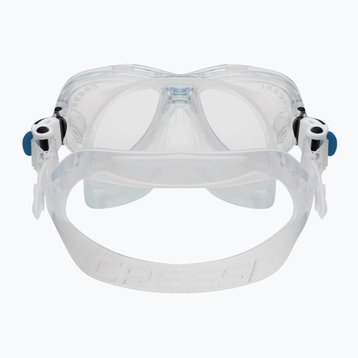 Cressi Marea Top pentru copii set de snorkel mască + snorkel albastru transparent DM1000062 5