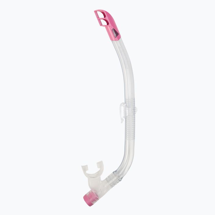 Cressi Ondina kit de snorkel pentru copii + mască Top + snorkel roz transparent DM1010134 6