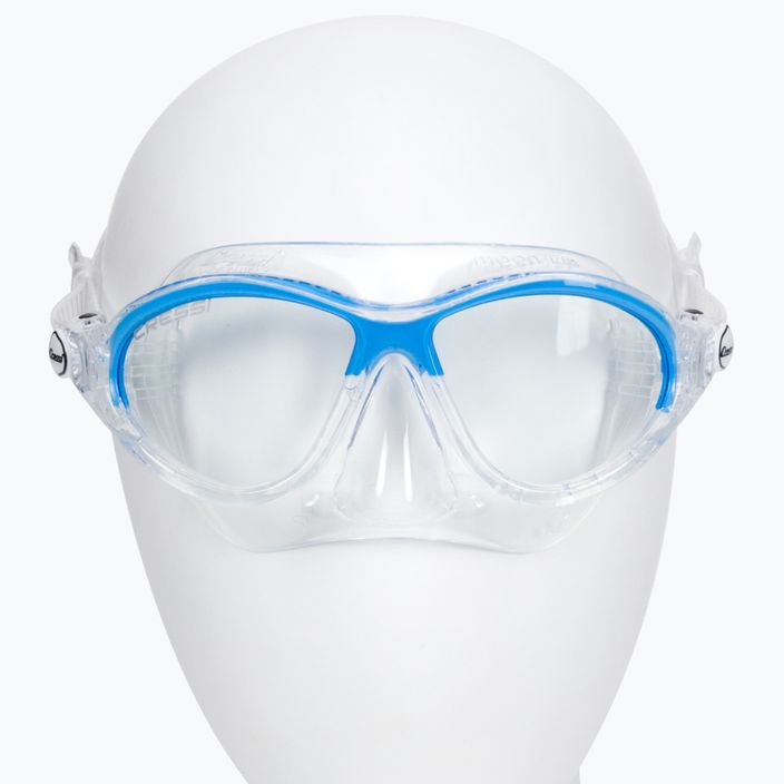 Masca de scufundare Cressi Moon pentru copii, transparentă DN200620 2