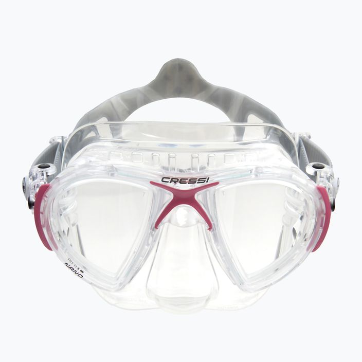 Masca de scufundare Cressi Nano roz DS360040 2