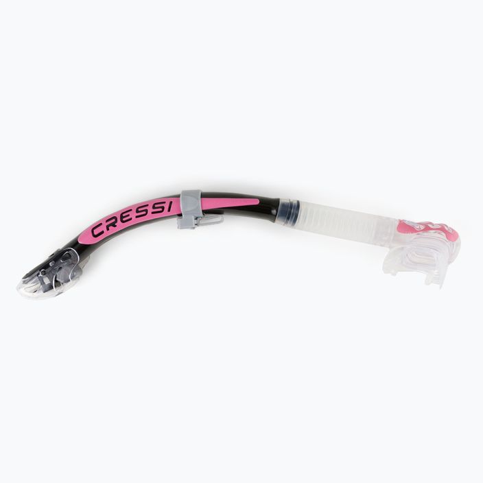 Cressi Alpha Ultra Dry snorkel roz/negru ES258
