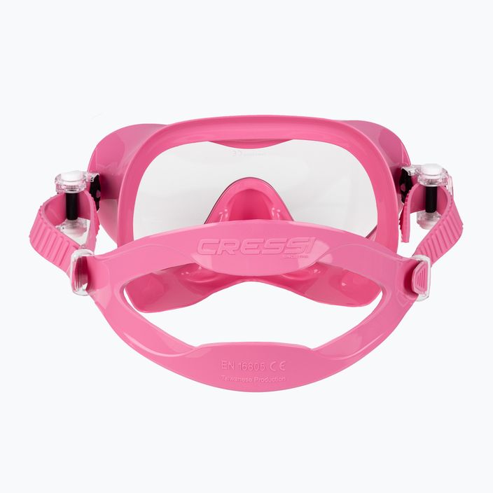 Mască de scufundare Cressi F1 roz ZDN284000 5