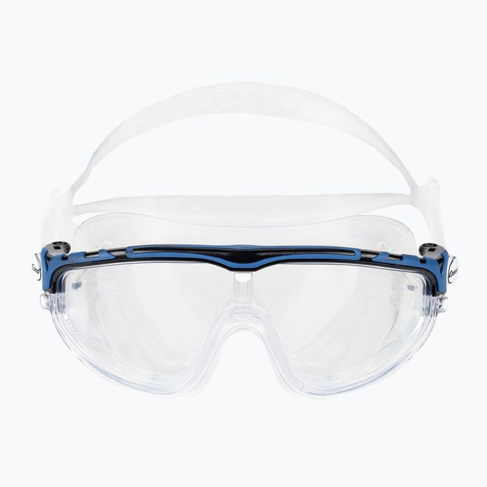 Mască de înot Cressi Skylight incolor-albastră DE203320 2