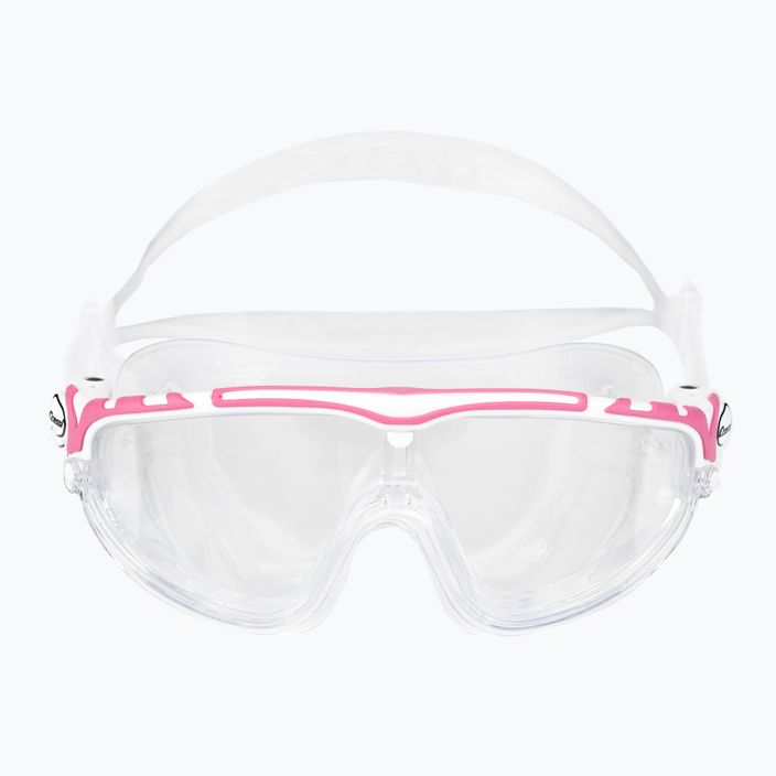 Mască de înot Cressi Skylight incolor-roză DE203340 2