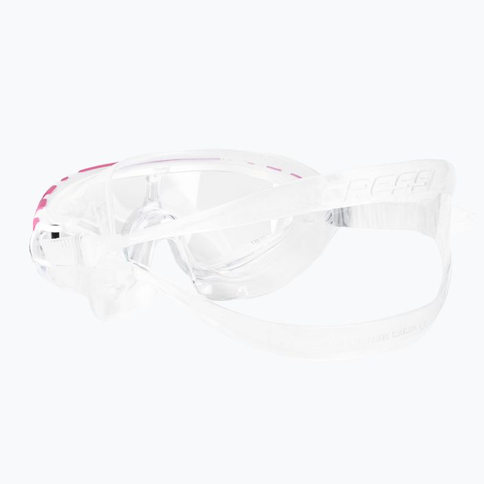 Mască de înot Cressi Skylight incolor-roză DE203340 4