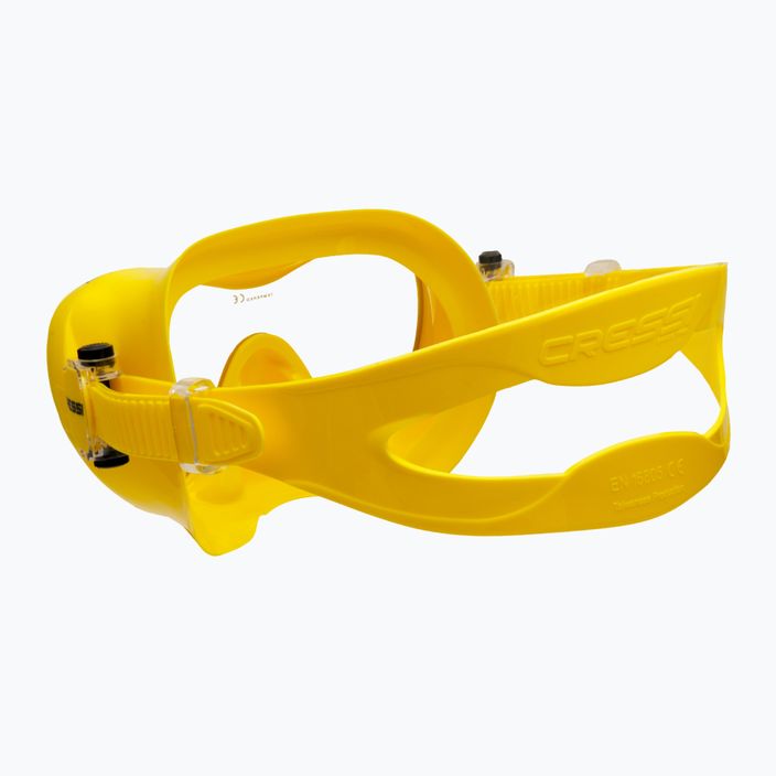 Mască de scufundare Cressi F1 Yellow ZDN281010 4