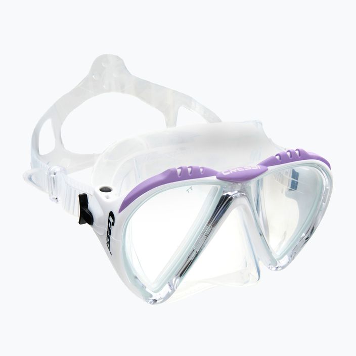 Mască de scafandru violet Cressi Lince DS311030