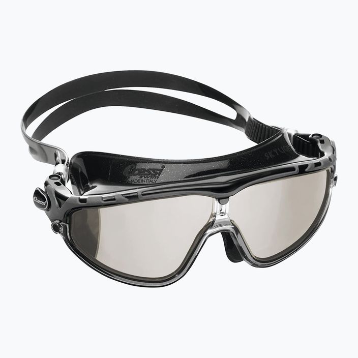 Mască de înot Cressi Skylight gri-neagră DE2034750 6
