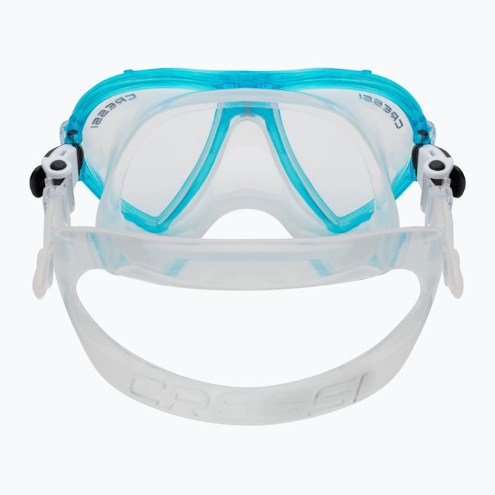 Cressi snorkel set Ocean mască + snorkel Gamma albastru clar DM1000113 5