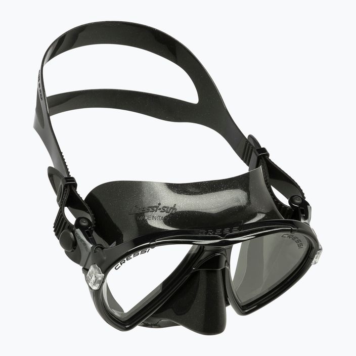 Cressi set de snorkelling Ocean mască + snorkel Gamma negru WDM1000125 2