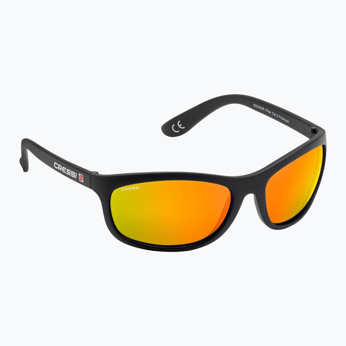 Ochelari de soare Cressi Rocker negru-portocalii XDB100018 5