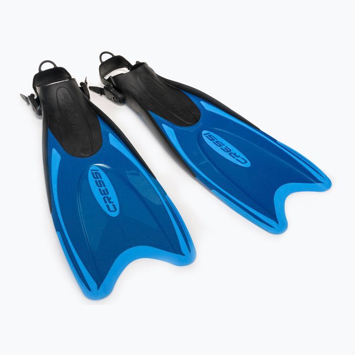 Cressi Palau Marea Bag snorkel mască + snorkel + aripioare albastru CA122632 2