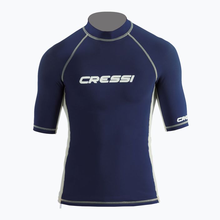 Tricou de înot pentru bărbați Cressi Rashguard dark blue 3