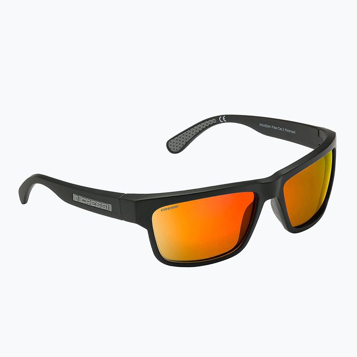 Ochelari de soare Cressi Ipanema negru-portocalii XDB100073 5