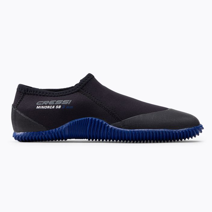Cressi Minorca Shorty 3mm negru și albastru marin pantofi de neopren XLX431302 2