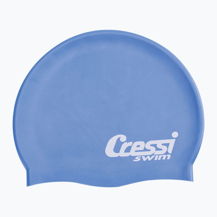 Șapcă de silicon pentru copii Cressi albastru deschis XDF220 2