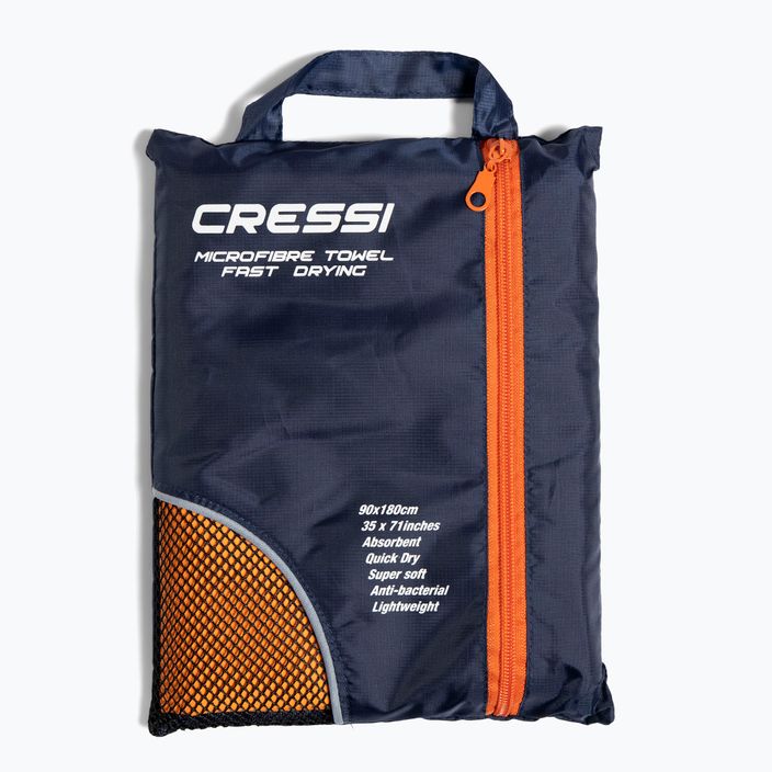 Cressi Prosop cu uscare rapidă din microfibră portocalie XVA870085 5