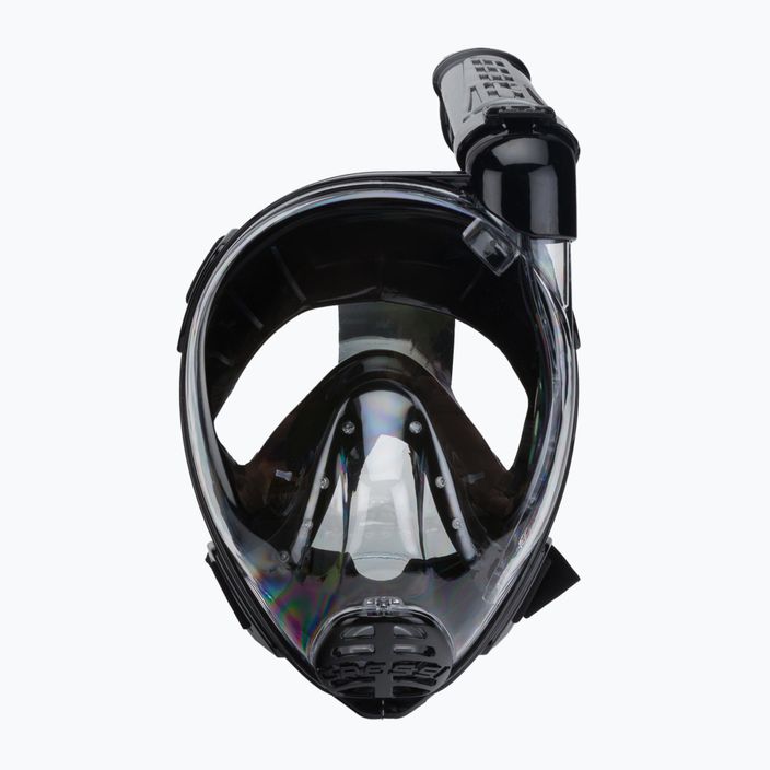 Cressi Duke Dry mască de față completă pentru snorkelling negru XDT00505050 2