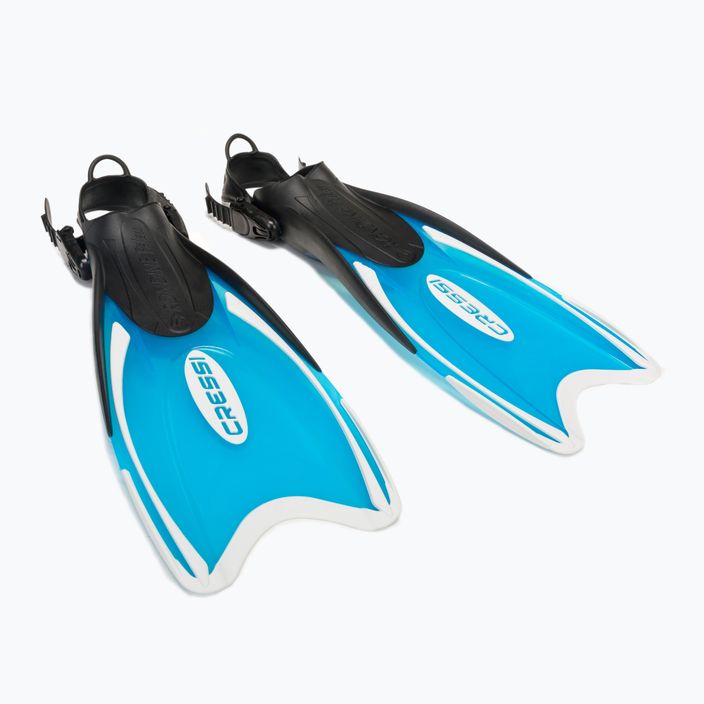 Cressi Mini Palau Set de scufundări pentru copii Mască + Snorkel albastru CA123029 2